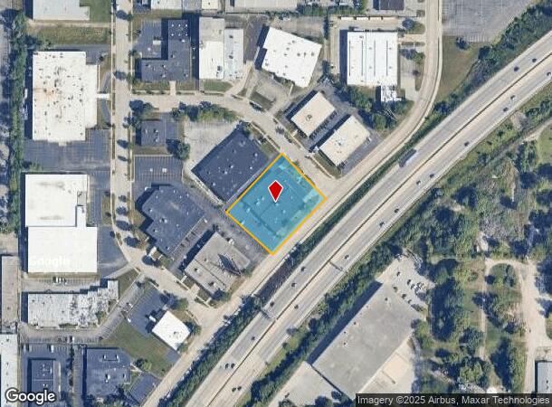 3611 Edison Pl, Rolling Meadows, IL Parcel Map