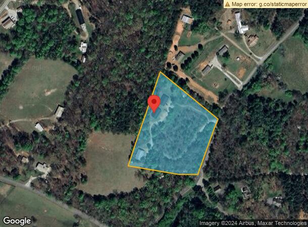  1409 May White Rd, Cleveland, GA Parcel Map