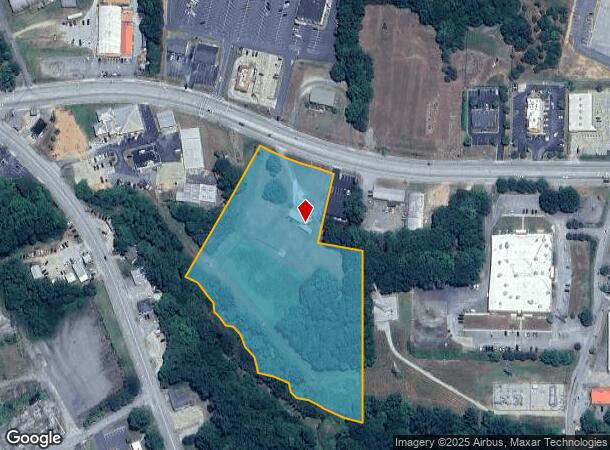  401 Hillcrest Dr, Laurens, SC Parcel Map