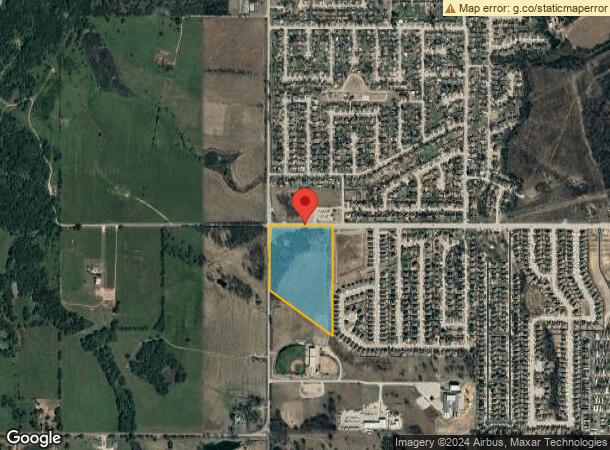  702 W 51St St, Sand Springs, OK Parcel Map