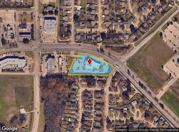  1080 E Cartwright Rd, Mesquite, TX Parcel Map