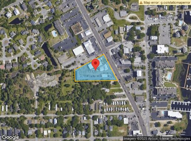  701 Lake Park Blvd N, Carolina Beach, NC Parcel Map