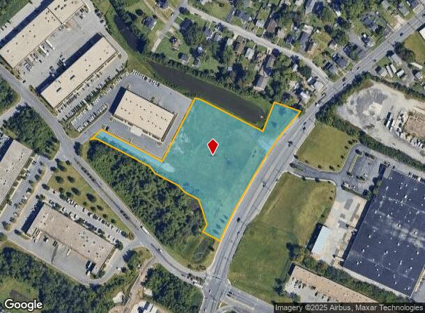 1735 Twin Springs Rd, Halethorpe, MD Parcel Map