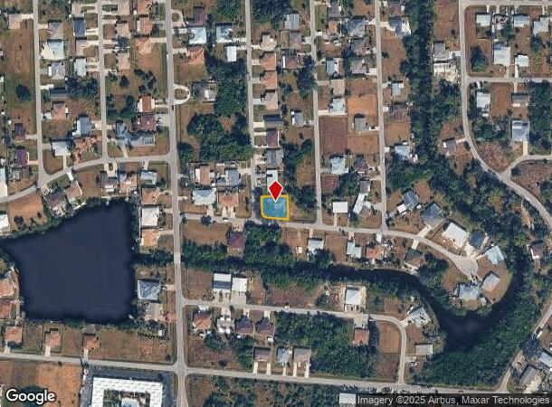 12210 Genoa Dr, North Port, FL Parcel Map