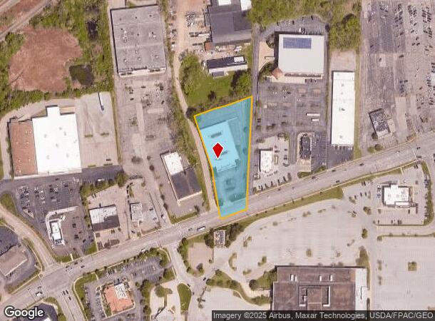  7793 Mentor Ave, Mentor, OH Parcel Map