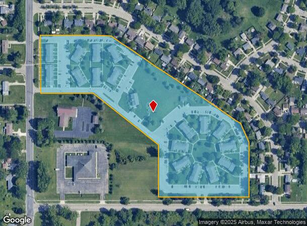 5911 S Waverly Rd, Lansing, MI Parcel Map