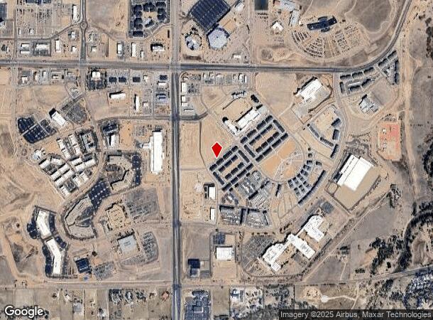  1570 Spring Water Pt, Colorado Springs, CO Parcel Map