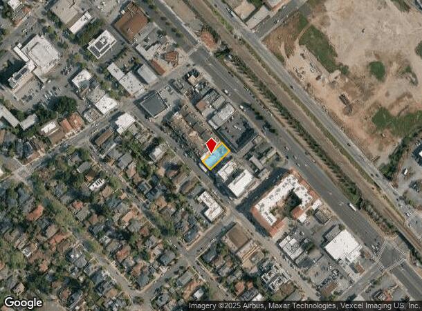  961 Laurel St, San Carlos, CA Parcel Map