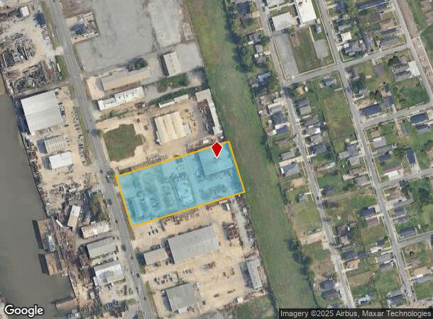  1209 Peters Rd, Harvey, LA Parcel Map