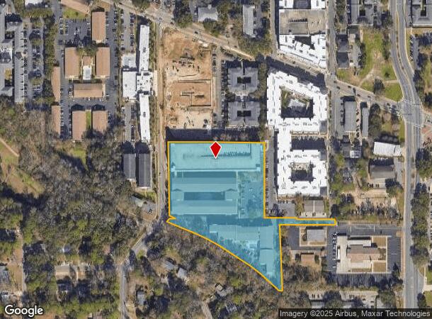  411 Chapel Dr, Tallahassee, FL Parcel Map