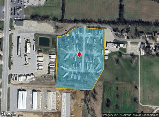  1405 Elm Hills Blvd, Sedalia, MO Parcel Map