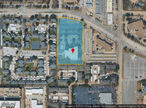  1600 E Lamar Blvd, Arlington, TX Parcel Map
