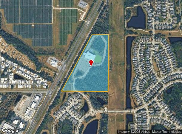 6540 Knowledge Ln, Apollo Beach, FL Parcel Map