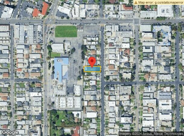  1411 S Van Ness Ave, Los Angeles, CA Parcel Map