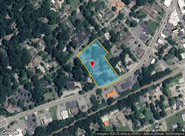  310 W State St, Black Mountain, NC Parcel Map