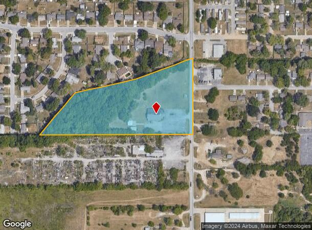  418 S 193Rd East Ave, Tulsa, OK Parcel Map