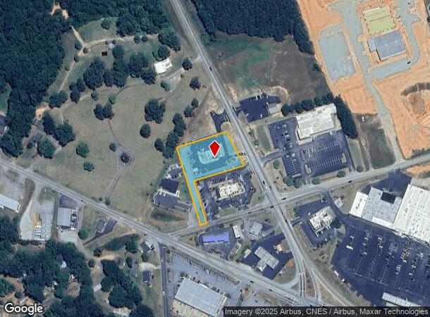 390 Exchange Dr, Laurens, SC Parcel Map