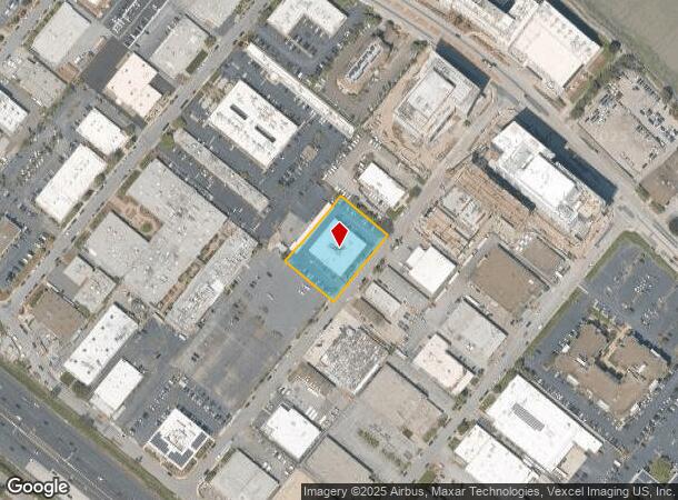 840 Malcolm Rd, Burlingame, CA Parcel Map