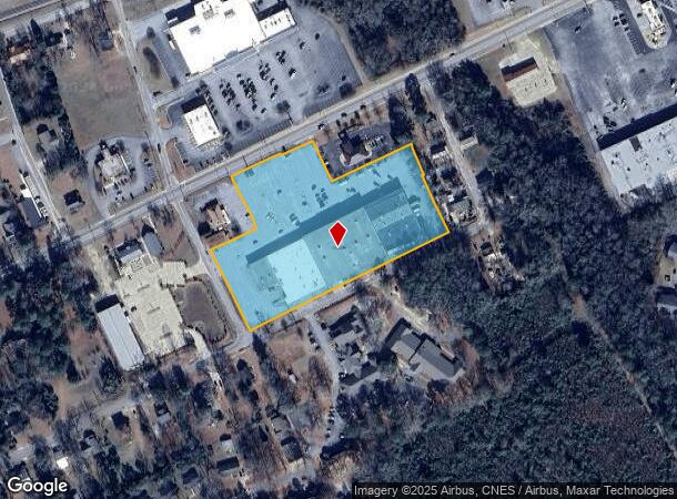  248 W Columbia Ave, Batesburg, SC Parcel Map