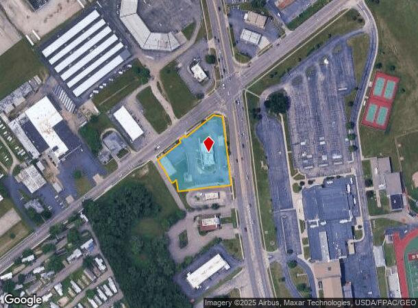 1991 Harshman Rd, Riverside, OH Parcel Map