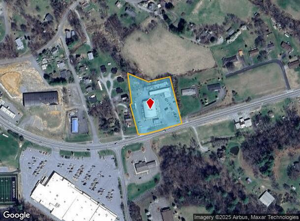 809 E Main St, Independence, VA Parcel Map