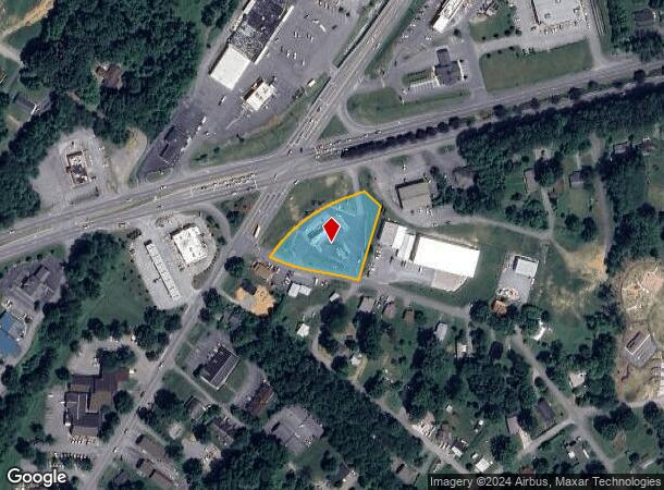  410 N Boone St N, Jonesborough, TN Parcel Map