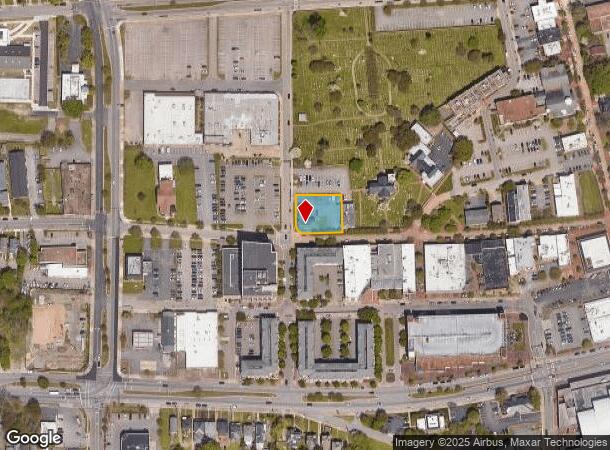  124 W Queens Way, Hampton, VA Parcel Map
