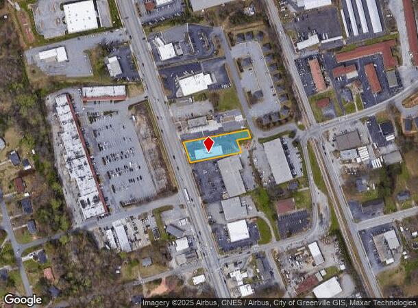 408 N Main St, Mauldin, SC Parcel Map
