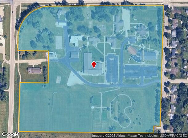 106 16Th St Sw, Waverly, IA Parcel Map