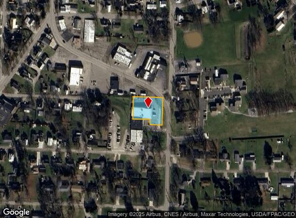  117 N Main St, Fredericktown, OH Parcel Map