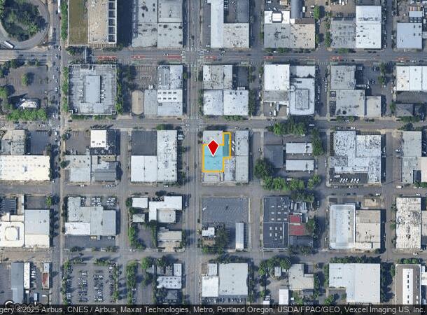  1614 Se 7Th Ave, Portland, OR Parcel Map