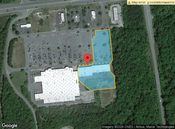  109 Walmart Supercenter, Siler City, NC Parcel Map