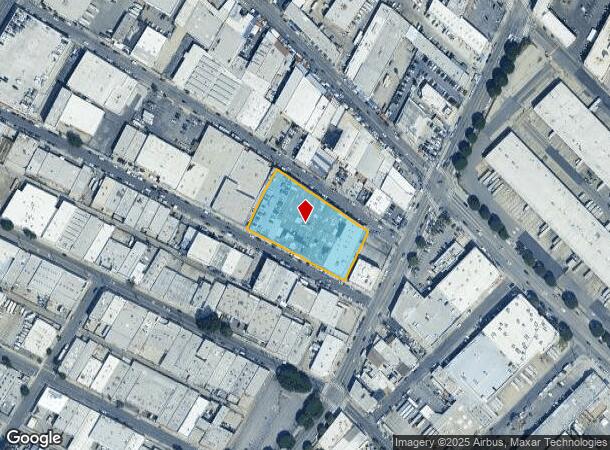  1131 E 11Th St, Los Angeles, CA Parcel Map