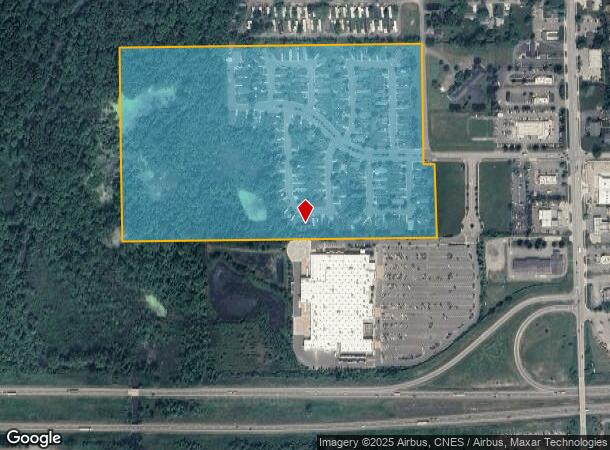 N Rd Frontage, Fowlerville, MI Parcel Map