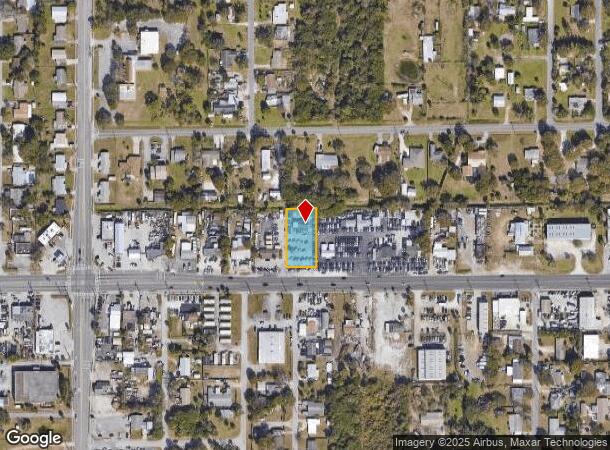  1918 Aurora Rd, Melbourne, FL Parcel Map