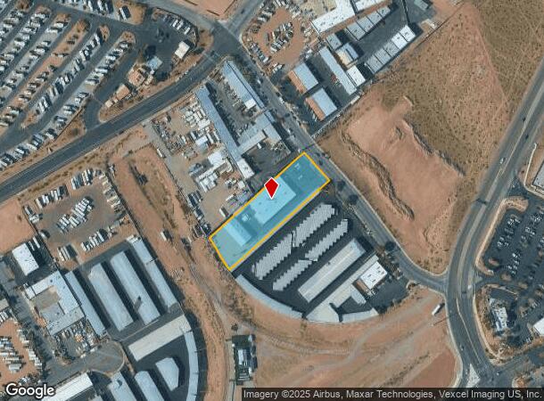 706 Canyon Rd, Boulder City, NV Parcel Map