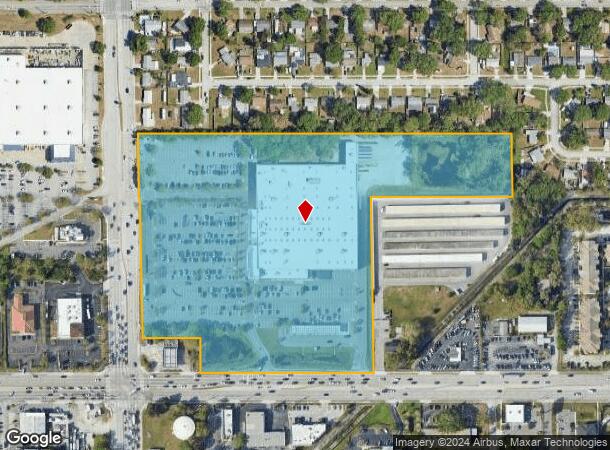  7001 Park Blvd N, Pinellas Park, FL Parcel Map