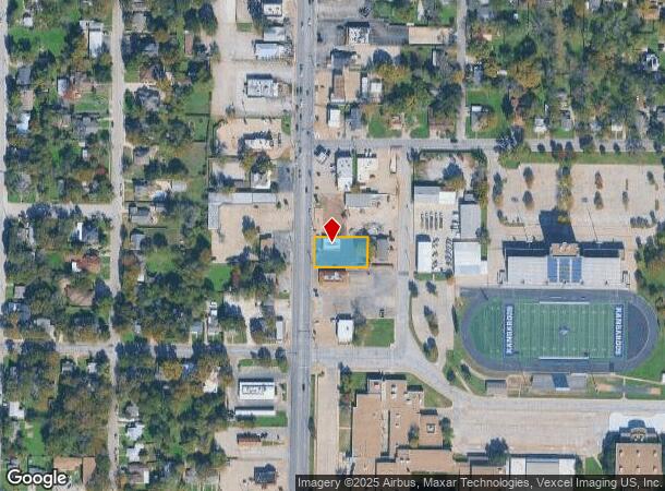  911 S Main St, Weatherford, TX Parcel Map