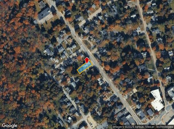  42 Main St, Foxboro, MA Parcel Map