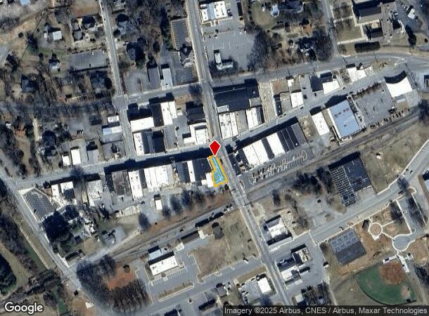  101 W Main St, Elkin, NC Parcel Map