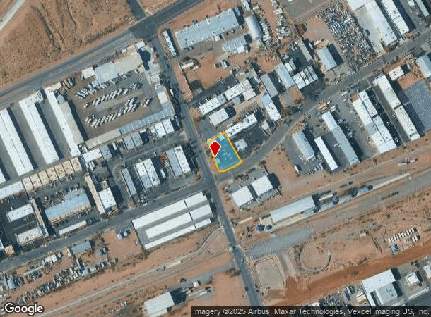 705 Yucca St, Boulder City, NV Parcel Map