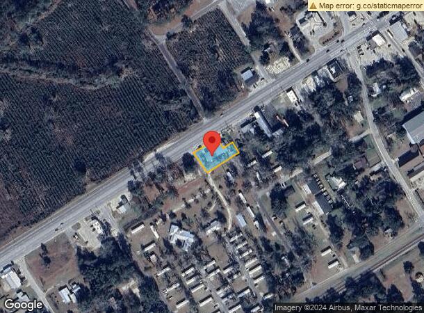  187 W Cypress St, Ludowici, GA Parcel Map