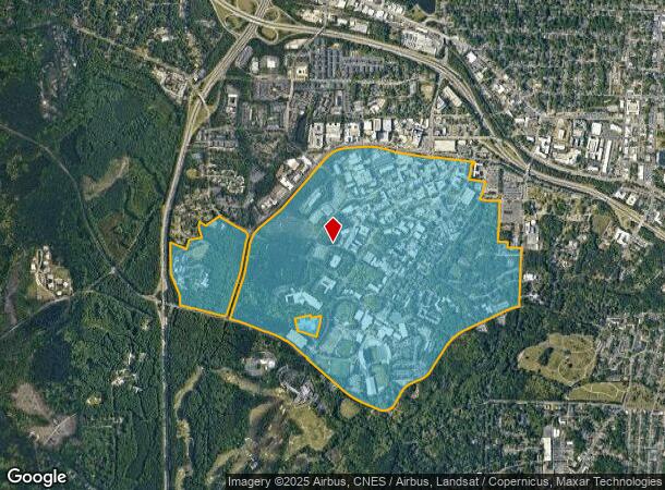  2100 Duke University Rd, Durham, NC Parcel Map