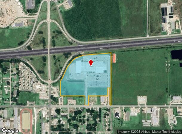 800 Factory Outlet Dr, Iowa, LA Parcel Map