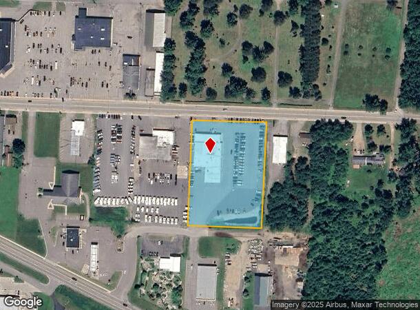  1050 E Wall St, Eagle River, WI Parcel Map