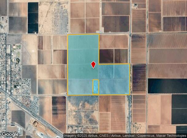  2001 E Battaglia Rd, AZ Parcel Map