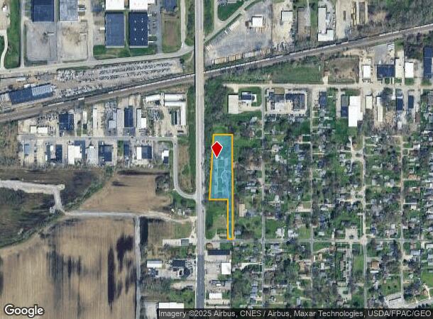 S Byrne Rd, Toledo, OH Parcel Map