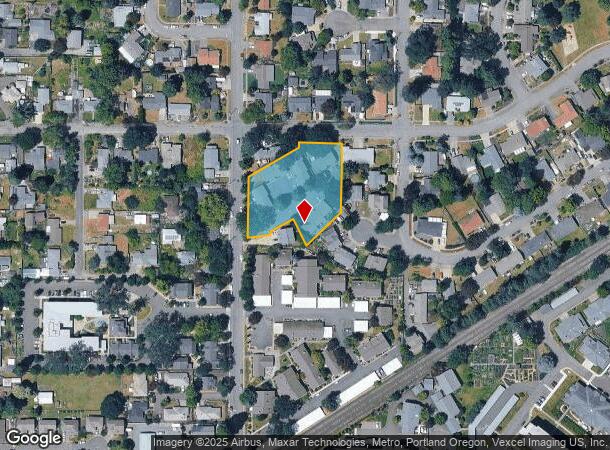 1200 N Meridian St, Newberg, OR Parcel Map