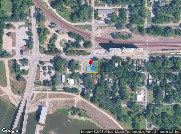 300 Locust St, Lawrence, KS Parcel Map