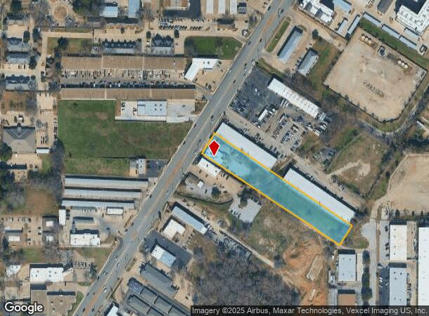  2927 S Cooper St, Arlington, TX Parcel Map